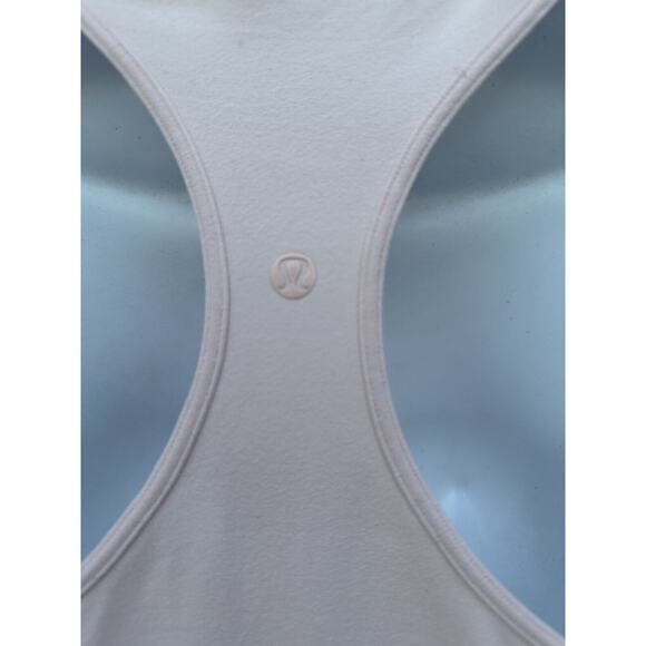 Lululemon Cool Racerback Tank Top In Powder Pink Sz 8 READ - Picture 10 of 12